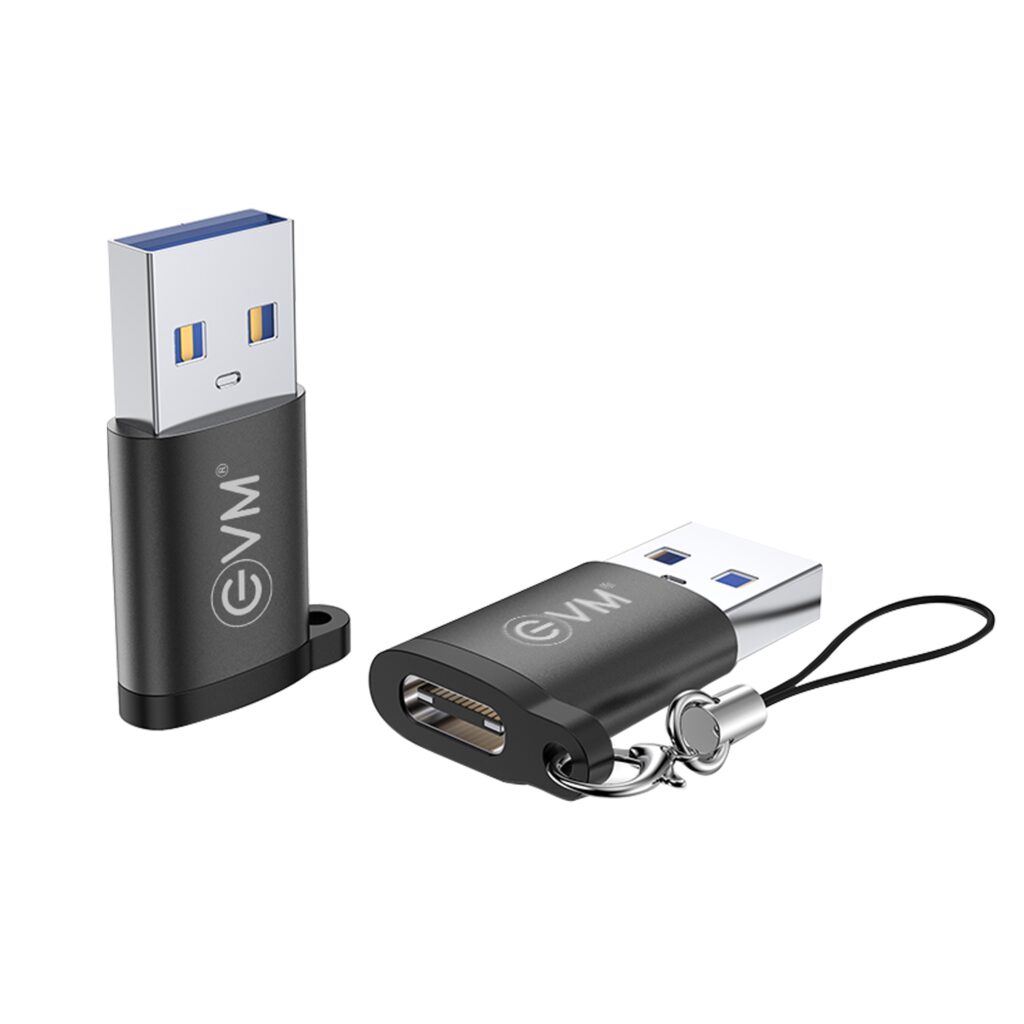 EVM Type-C to USB 3.0 OTG Adapter Converter Black – OTG-05