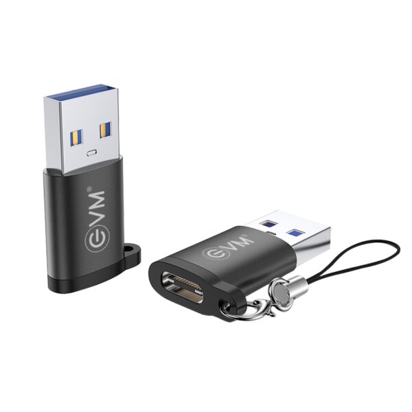 EVM Type-C to USB 3.0 OTG Adapter Converter Black – OTG-05