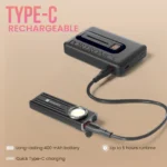 Portronics Eco Glow Bolt USB Type-C Rechargeable Flashlight | Magnetic LED Torch | Compact Travel Light - Image 4