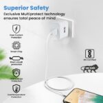 EVM CH-02 Fast USB Charger with Type-C Cable – White - Image 5