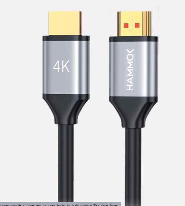 HAMMOK Verve HDMI Cable 20M v2.1 – Ultra High-Speed HDTV Cable