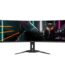 Gigabyte AORUS CO49DQ 49" QD-OLED DQHD (5120×1440) 144Hz Ultrawide Curved Gaming Monitor | 0.03ms | Height Adjustable