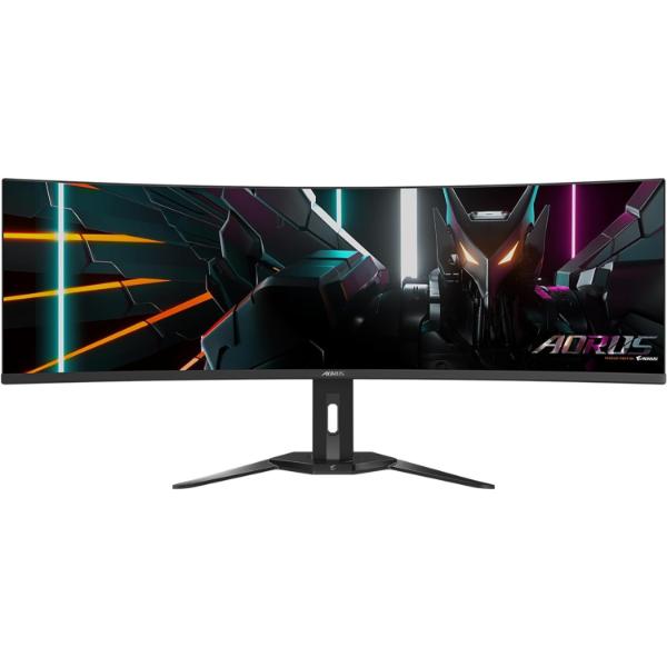 Gigabyte AORUS CO49DQ 49" QD-OLED DQHD (5120×1440) 144Hz Ultrawide Curved Gaming Monitor | 0.03ms | Height Adjustable