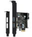 HAMMOK PCIe x1 USB 3.0 2-Port Expansion Card – High-Speed PCI Express Adapter for Desktop PC