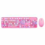 AULA AC306P2 Type 2 Wireless Gaming Keyboard and Mouse Combo – Pink