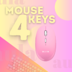AULA AC306P2 Type 2 Wireless Gaming Keyboard and Mouse Combo – Pink