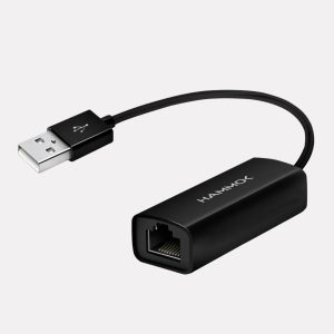Hammok Code USB 2.0 to Fast Ethernet LAN Adapter (RJ45) – 10/100 Mbps USB Network Adapter
