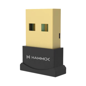Hammok Grid USB Bluetooth 5.1 Wireless Adapter – Mini USB Bluetooth Dongle for PC & Laptop