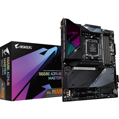 Gigabyte B650E AORUS MASTER AM5 ATX Motherboard (Rev. 1.0) – High-Performance DDR5 Gaming Motherboard