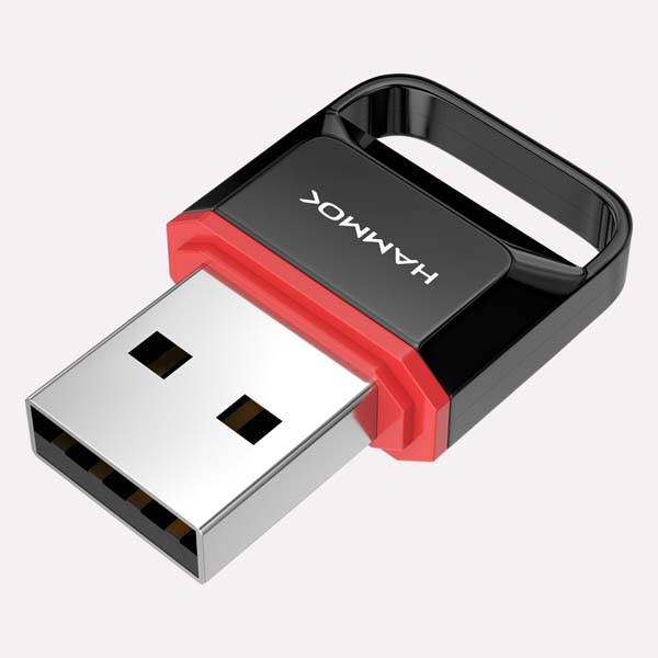 Hammok Glitz USB Bluetooth 5.3 Wireless Universal Dongle – Mini USB Bluetooth Adapter for PC & Laptop
