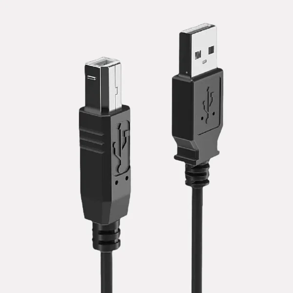 HAMMOK Harmony USB 2.0 Printer Cable 10M – High-Speed USB A to B Cable for Printers & Scanners