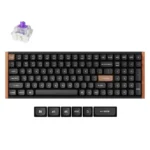 Keychron K4 HE Swappable RGB Backlight Aluminum Nebula Switch – Black