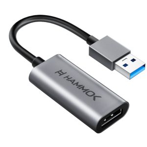 Hammok Nora USB 3.0 to HDMI Full HD Adapter – USB to HDTV Display Converter for Monitor & Projector
