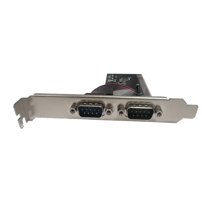 HAMMOK PCIe x1 Dual Serial Port Card – 2-Port Expansion Adapter for Desktop PC