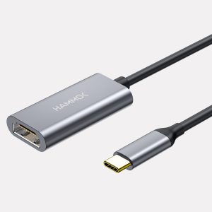 Hammok Zoey USB Type-C to HDMI 4K Adapter – USB-C 3.1 to HDMI Converter for Monitor, TV & Projector