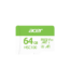 Acer 64GB MicroSD Card U3 – High-Speed Memory Card