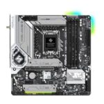 ASRock B760M Steel Legend WiFi Motherboard | Intel B760 | LGA1700 | WiFi | Micro ATX ASRock B760M Steel Legend WiFi Motherboard | Intel B760 | LGA1700 | WiFi | Micro ATX