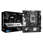ASRock H610M-H2/M.2 Motherboard | Intel H610 | LGA1700 | M.2 Support | Micro ATX ASRock H610M-H2/M.2 Motherboard | Intel H610 | LGA1700 | M.2 Support | Micro ATX