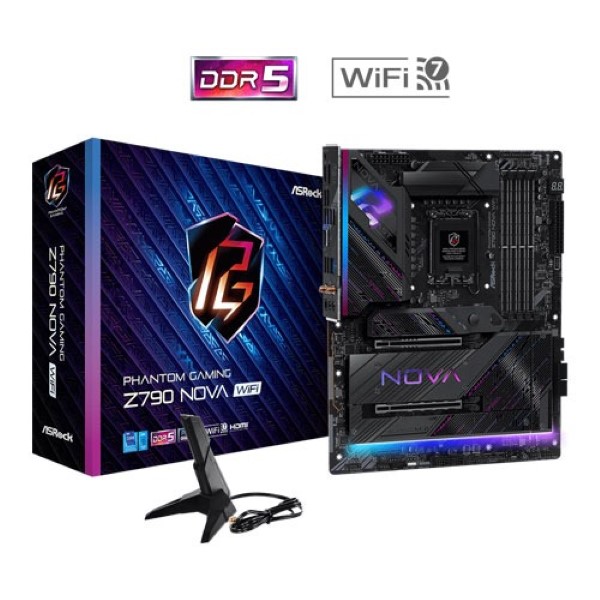 ASRock Z790 Nova WiFi Intel LGA 1700 DDR5 ATX Motherboard