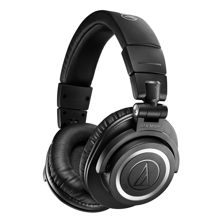 Audio-Technica ATH-M50xBT2 Wireless Bluetooth Over-Ear Headphones Black