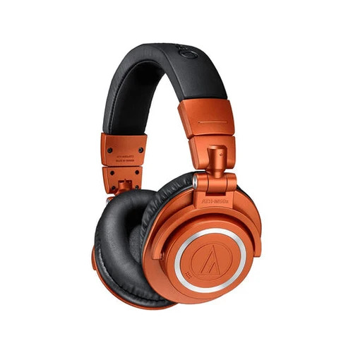 Audio-Technica ATH-M50xBT2 Wireless Bluetooth Over-Ear Headphones Orange