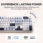 AULA F108 Pro Tri-Mode Wireless Mechanical Gaming Keyboard