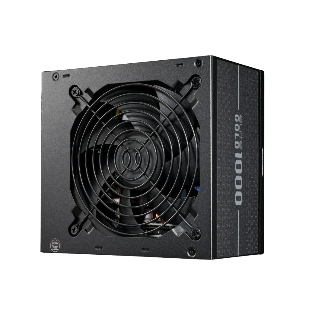Cooler Master Elite Gold 1000W ATX 3.1 Fully Modular Power Supply – 80 Plus Gold