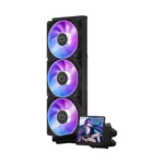 Cooler Master MasterLiquid Core 360mm AIO CPU Liquid Cooler with 4″ LCD Display