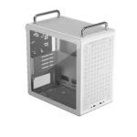 Cooler Master QUBE 340 M-ATX Mini Tower PC Case – White Cooler Master QUBE 340 M-ATX Mini Tower PC Case – White