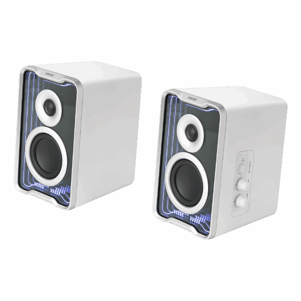 Edifier QR30 2.0 Desktop Active Speaker System White Edifier QR30 2.0 Desktop Active Speaker System White