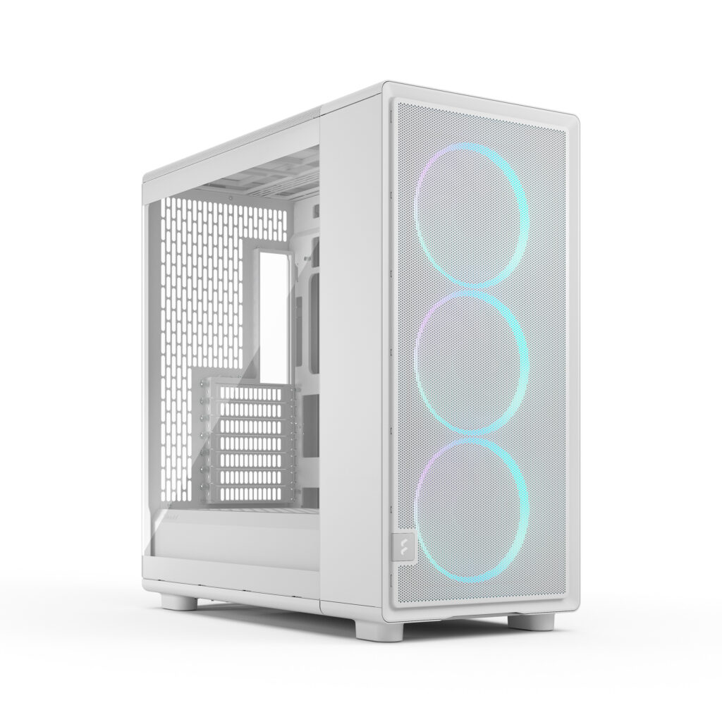 Fractal Design Epoch XL White TG RGB Clear tint Gaming PC Cabinet