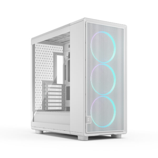 Fractal Design Epoch XL White TG RGB Clear tint Gaming PC Cabinet