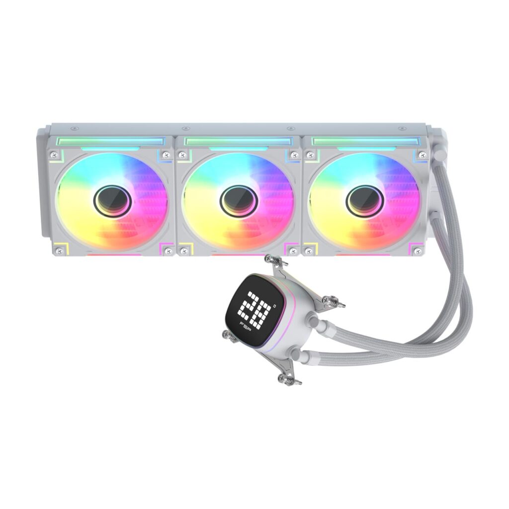 FSP AD36 360mm ARGB AIO Liquid CPU Cooler High-Performance Cooling Solution White