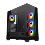 FSP M340 PC Cabinet – Modern Design & Practical Performance Black