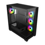 FSP M340 PC Cabinet – Modern Design & Practical Performance Black