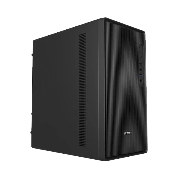 FSP S112 Black PC Cabinet – Compact & Stylish Computer Case