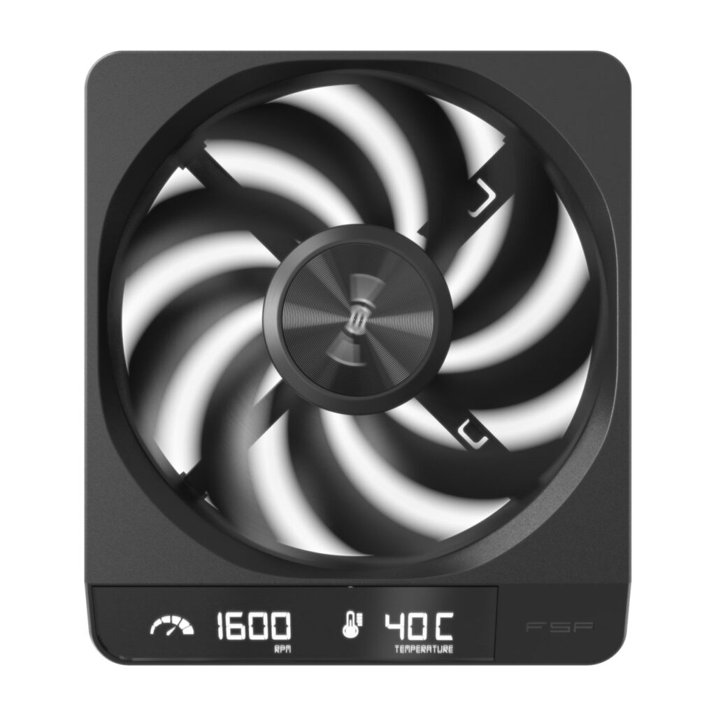 FSP ZENFAN Case Fan – Reliable & Efficient PC Cooling Solution Black