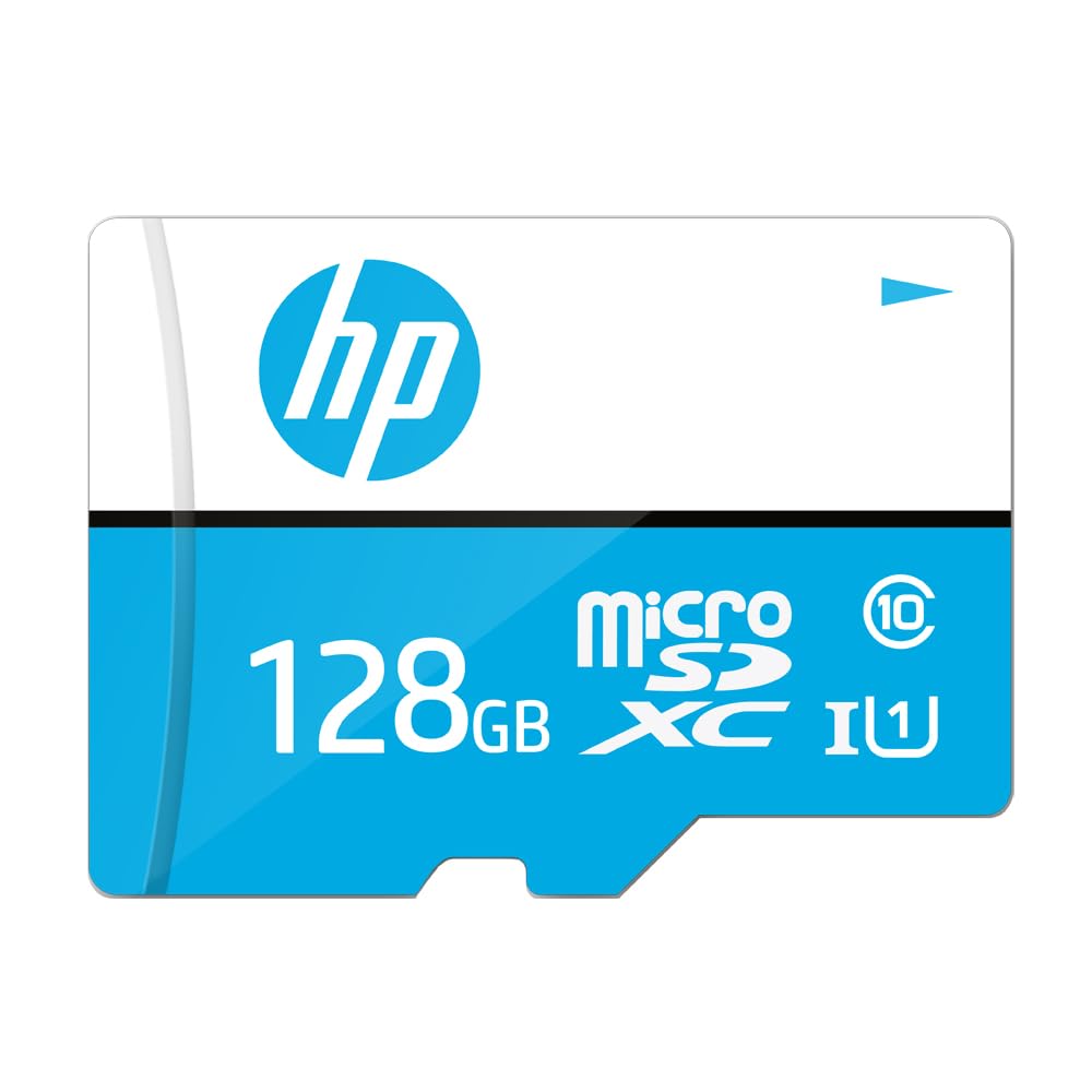 HP 128GB MicroSD Card SDXC Class 10 – MI210 | High-Speed Memory Card