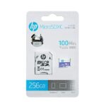 HP 256GB MicroSD Card with Adapter – U3 High-Speed Memory Card