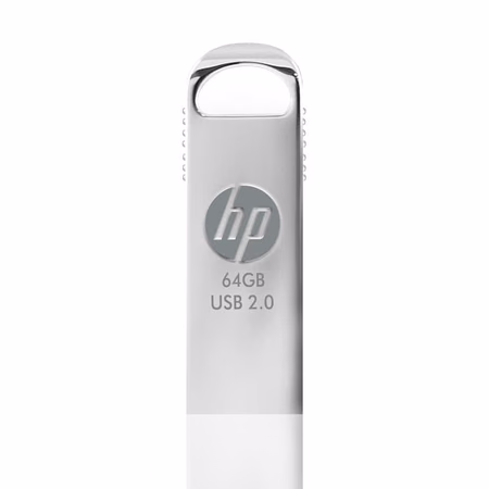 HP v206w 64GB USB 2.0 Pen Drive – Silver