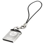 HP v222w 64GB USB 2.0 Pen Drive – Metal Silver High-Speed USB Flash Drive