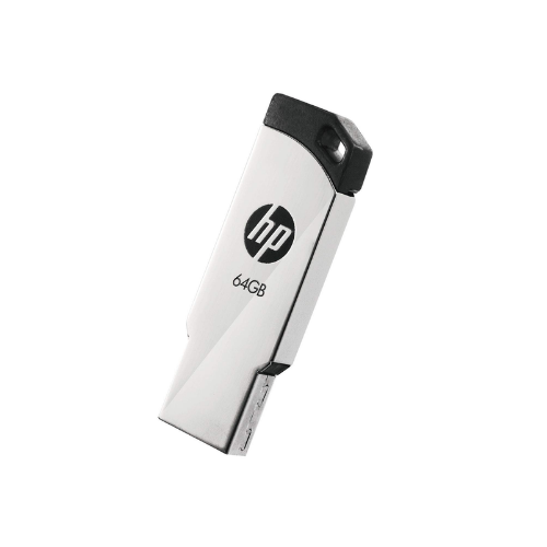 HP v236w 64GB USB 2.0 Pen Drive – Metal Silver