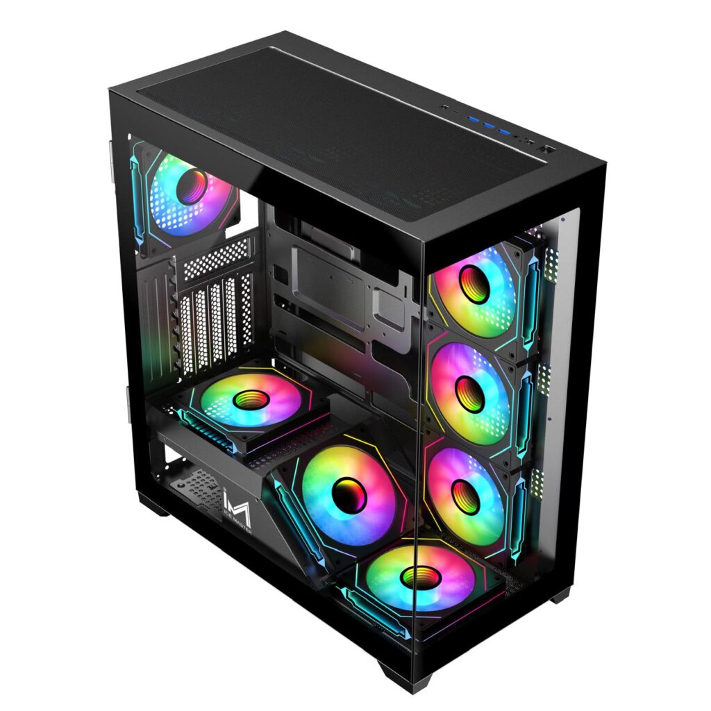 ICE MASTER DYNAMITE X7 Gaming Cabinet Black