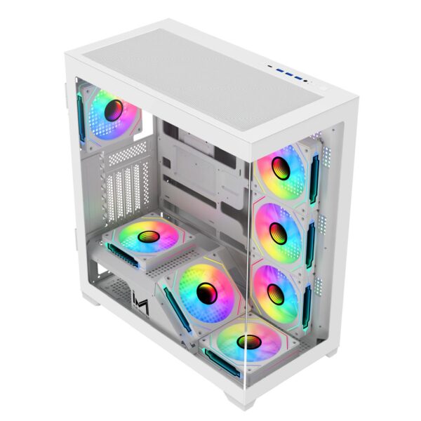 ICE MASTER DYNAMITE X7 Gaming Cabinet White