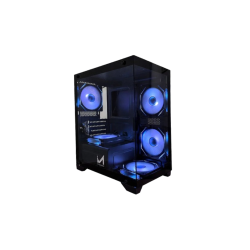 ICEMASTER DYNAMITE X5 M-ATX Mid-Tower Gaming Cabinet with SMPS Black