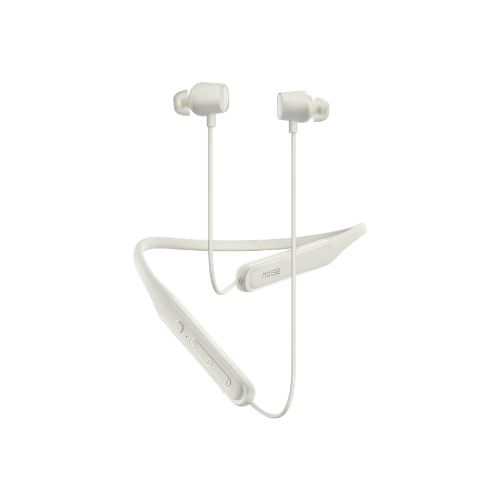 Noise Airwave Crest Bluetooth Wireless Neckband Earphones Velvet Beige