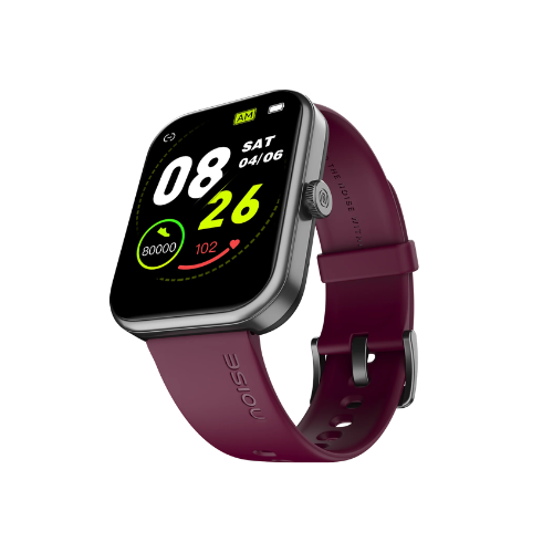 Noise ColorFit Pulse 2 Max – Feature-Packed Smartwatch Deep Wine