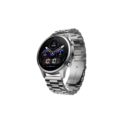 Noise Halo Plus Smartwatch – Premium Design & Advanced Smart Features Silver