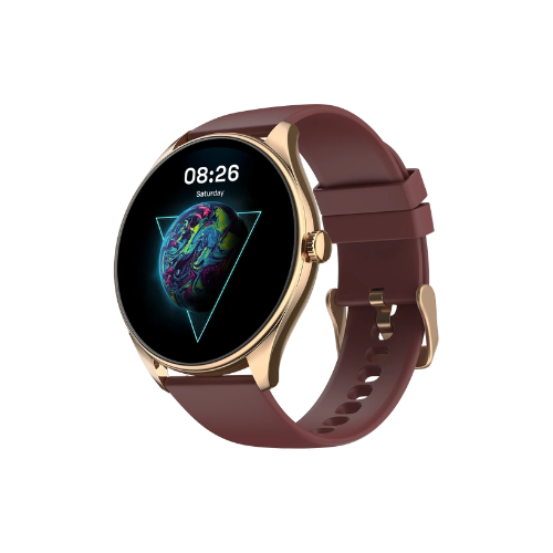 Noise NoiseFit Twist 2 Smartwatch – Smart Features Health Monitoring & Stylish Design Deep Wine