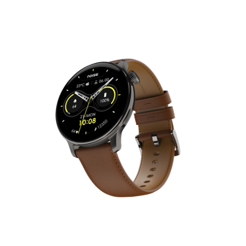 Noise Pro 6R Smartwatch – Premium Design & Advanced Smart Features Classic Brown